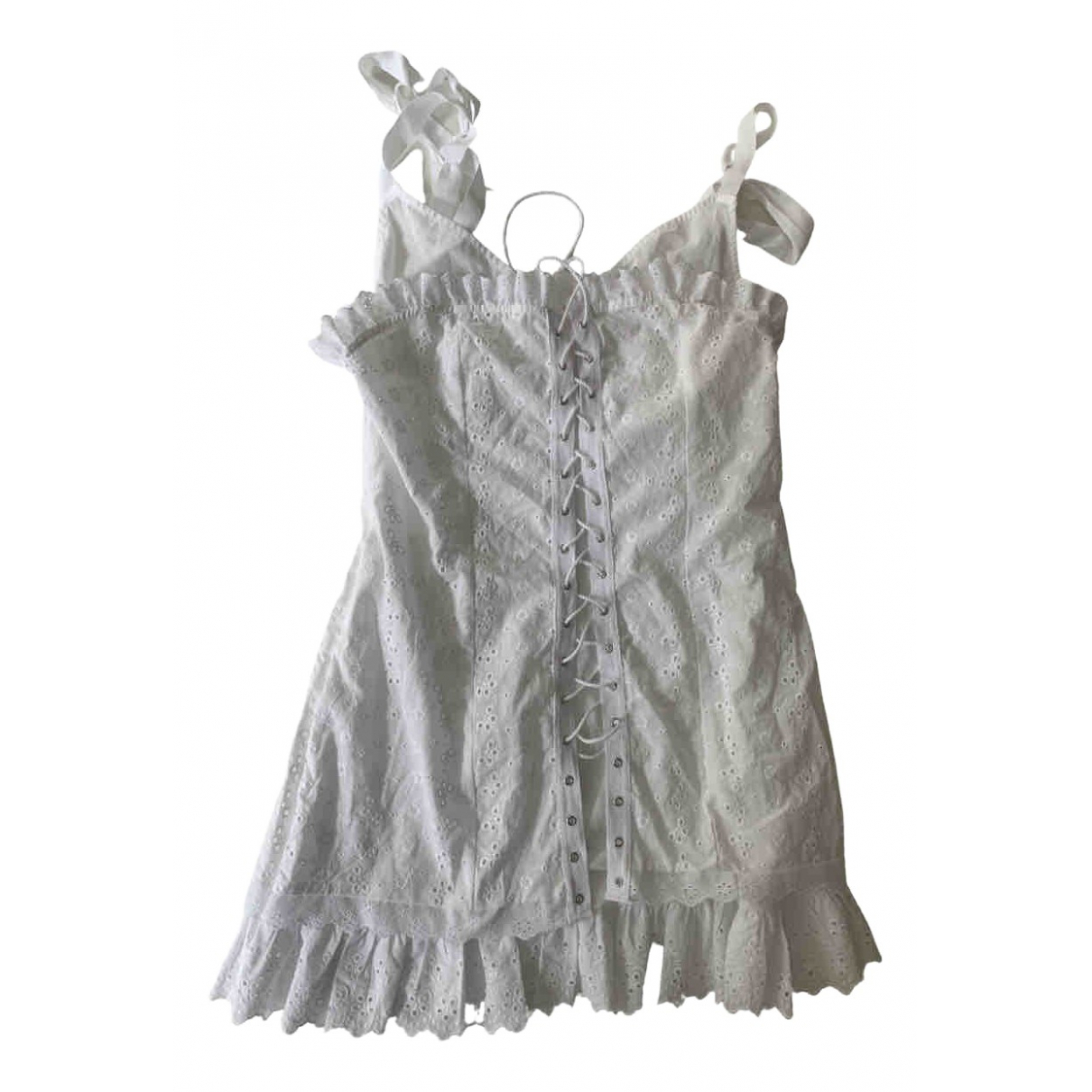 Mini dress Daisy White size L 